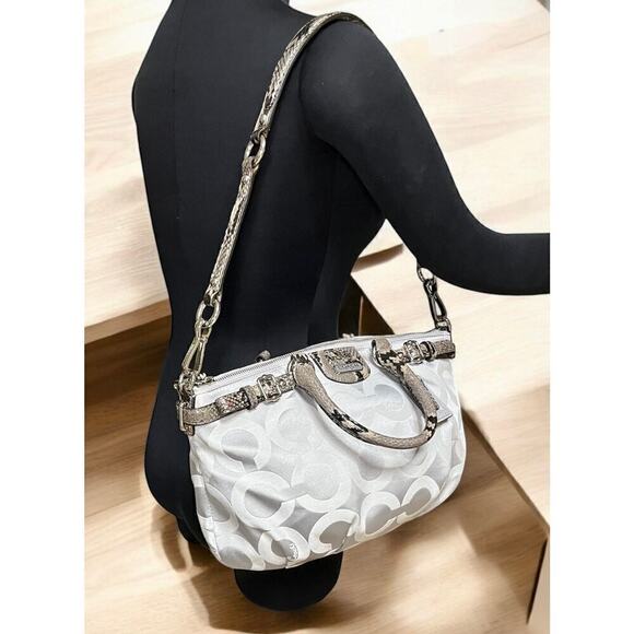 Coach 18650 Madison Sophia OP Art Satchel Bag - Picture 9 of 12